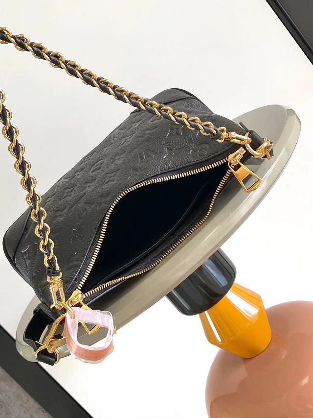 Louis vuitton original calfskin boulogne pm M12930 black