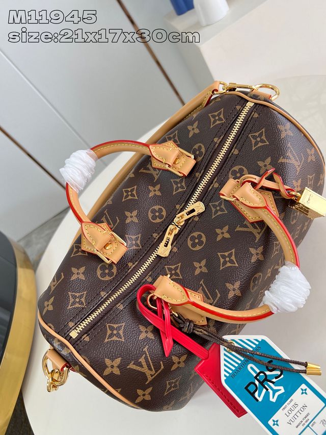 Louis vuitton original monogram canvas speedy soft 30 crafty M11945