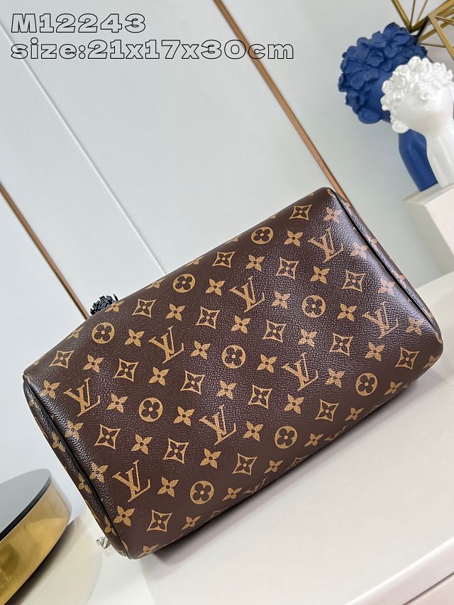 Louis vuitton original monogram canvas speedy soft 30 dark M12243