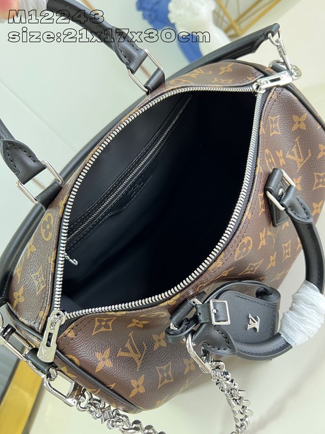 Louis vuitton original monogram canvas speedy soft 30 dark M12243