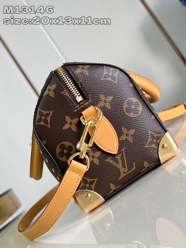 Louis vuitton original monogram canvas  speedy trunk 20 M13146