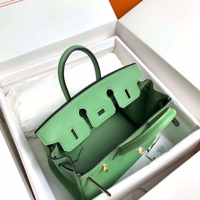 Hermes original swift leather birkin 30 bag H30-5 vert criquet