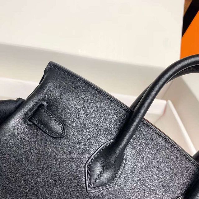 Hermes original swift leather birkin 35 bag H35-5 black