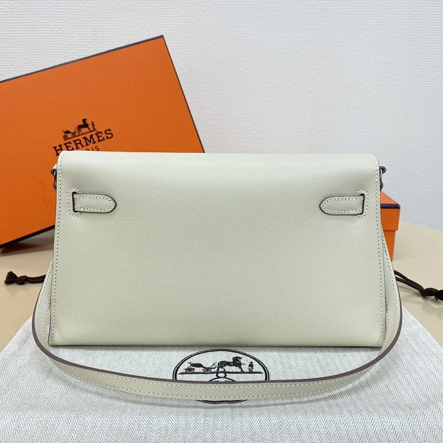 Hermes original madame leather kelly elan KE0028 craie 