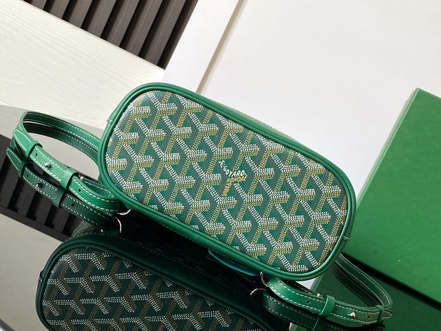 Goyard original canvas alpin mini backpack GY0118 green