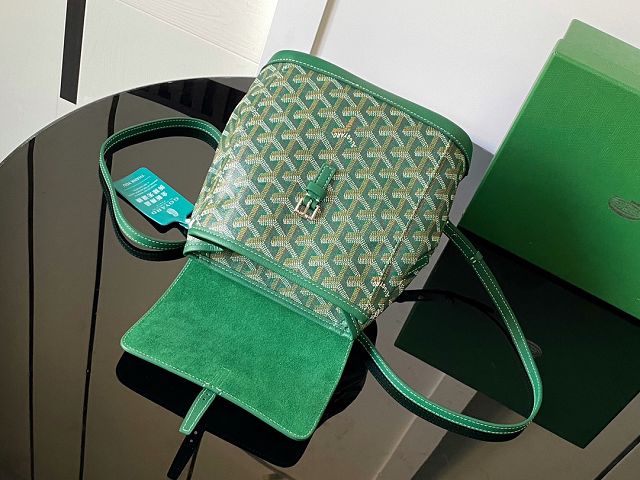 Goyard original canvas alpin mini backpack GY0118 green