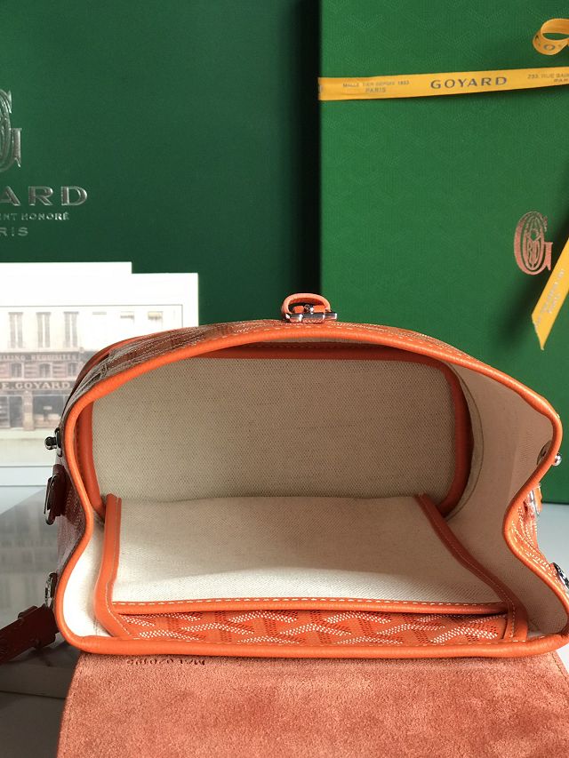 Goyard original canvas alpin mini backpack GY0118 orange