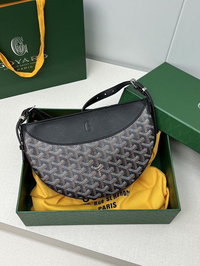 Goyard original canvas hirondelle bag GY0119 black