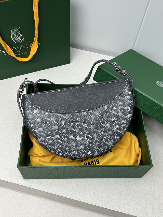 Goyard original canvas hirondelle bag GY0119 grey