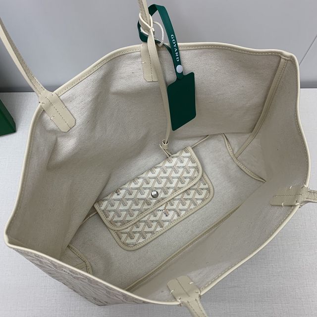 Goyard original canvas saint louis PM bag GY0082 sand