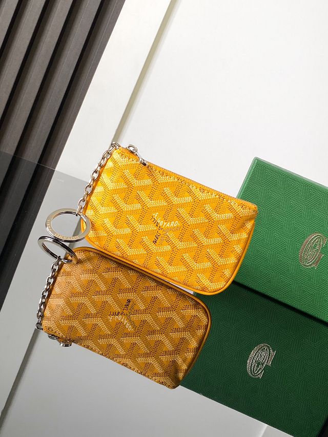 Goyard original canvas sesame coin purse GY0117