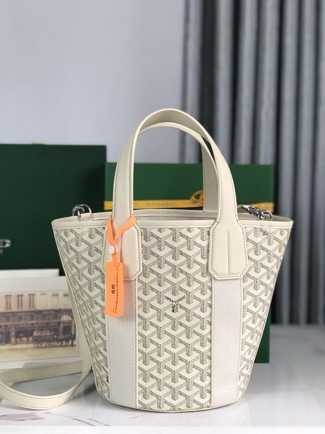 Goyard original canvas belharra small tote bag GY0115 sand