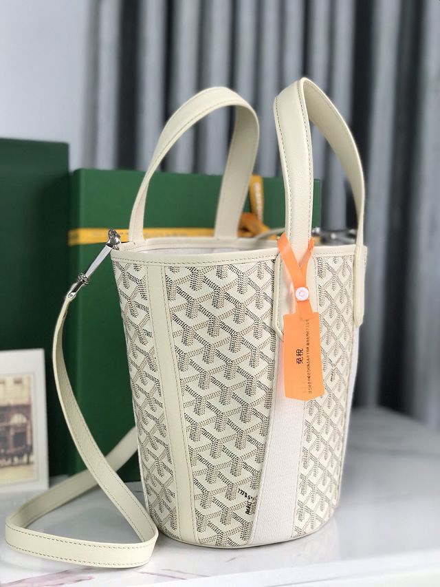 Goyard original canvas belharra small tote bag GY0115 sand