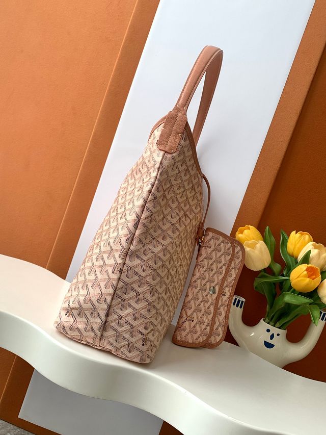 Goyard original canvas boheme hobo bag GY0094 pearly pink