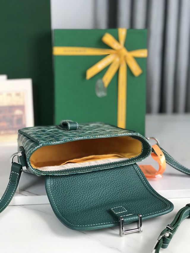 Goyard original canvas grand bleu PM GY0121 green