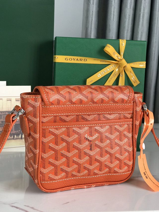 Goyard original canvas grand bleu PM GY0121 orange