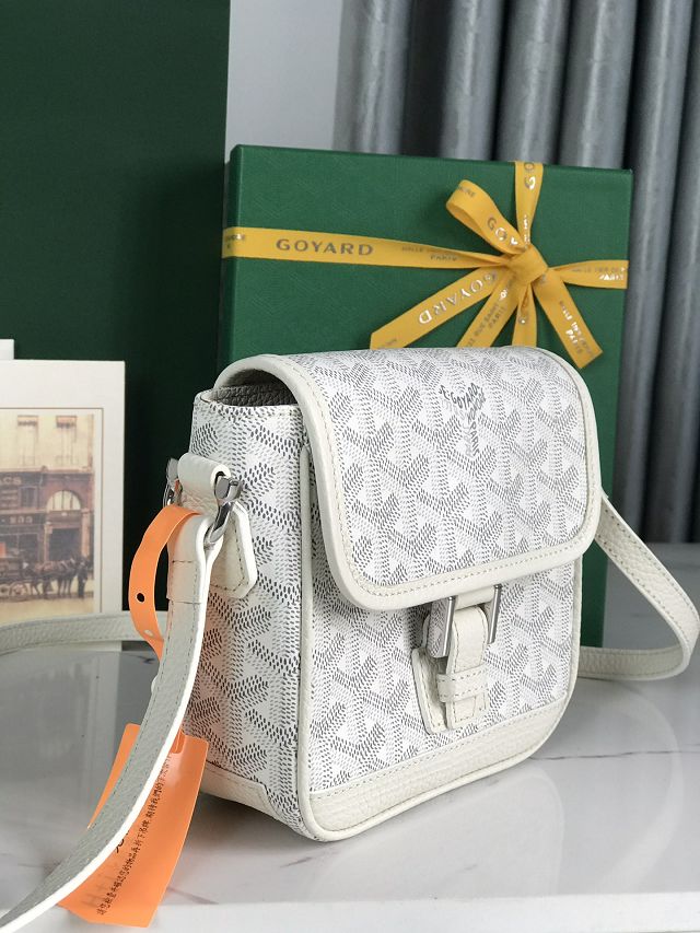 Goyard original canvas grand bleu PM GY0121 white