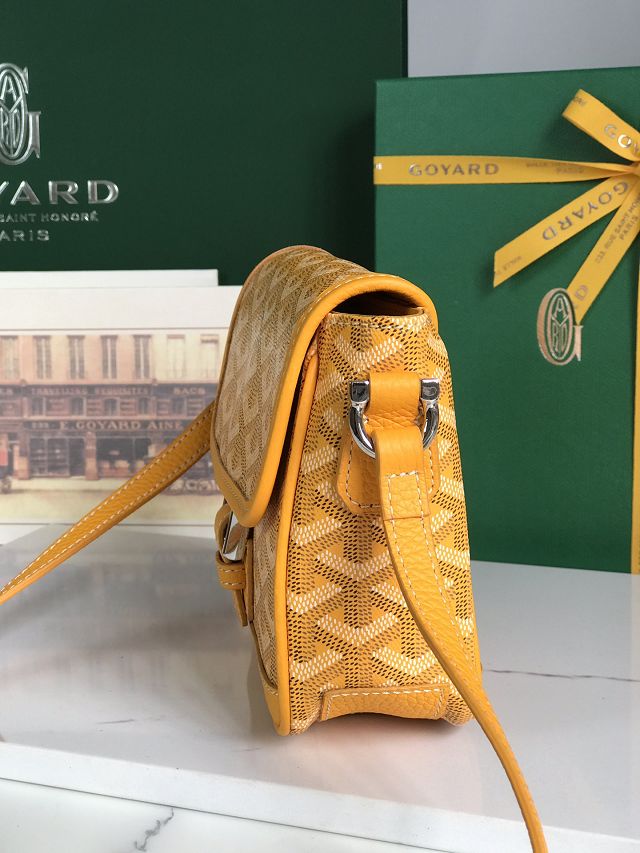 Goyard original canvas grand bleu PM GY0121 yellow