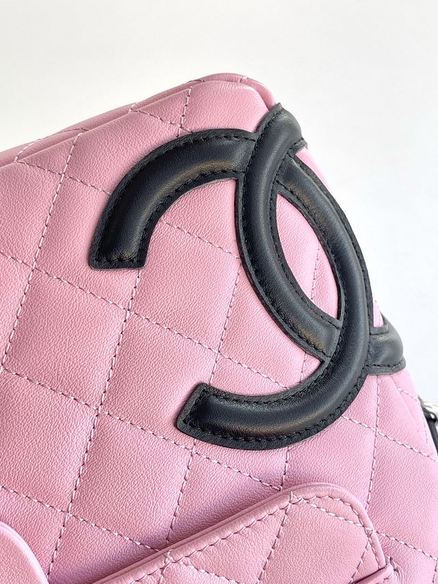 CC original lambskin camera bag AS6326 pink