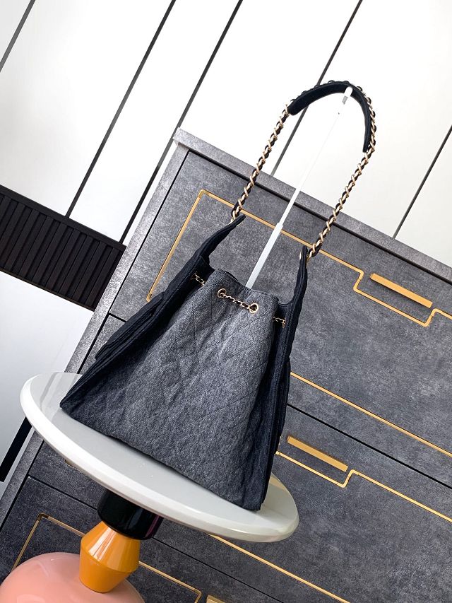 CC original denim small hobo bag AS5293 black