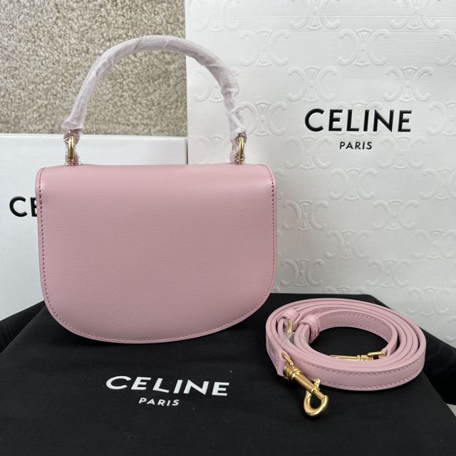 Celine original calfskin mini besace bag 10L063 pink