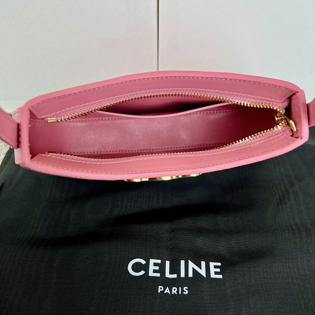 Celine original calfskin medium tilly bag 115703 pink