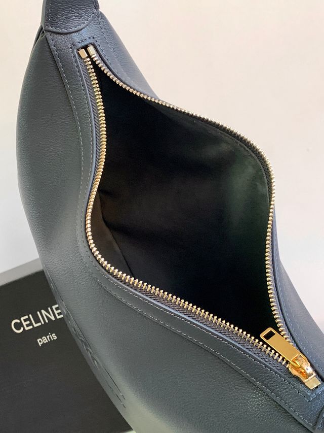 Celine original calfskin small heloise bag 114713 grey