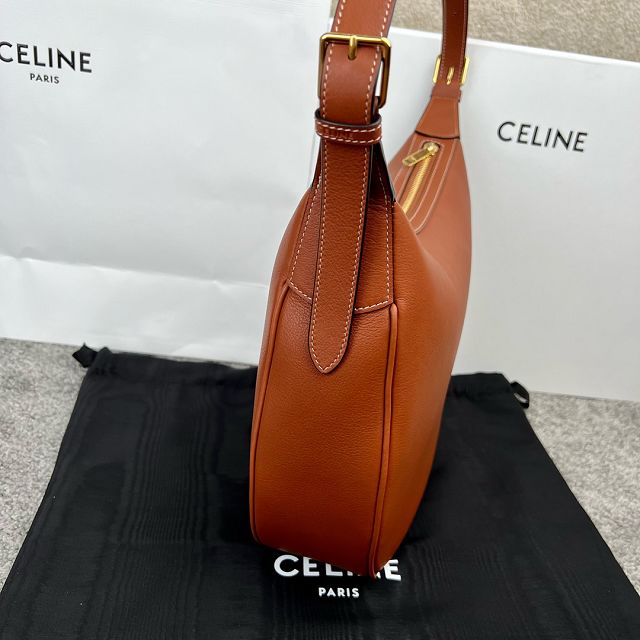 Celine original calfskin small heloise bag 114713 tan