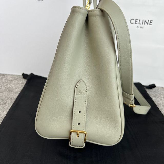 Celine original calfskin appoline handbag 114963 light green