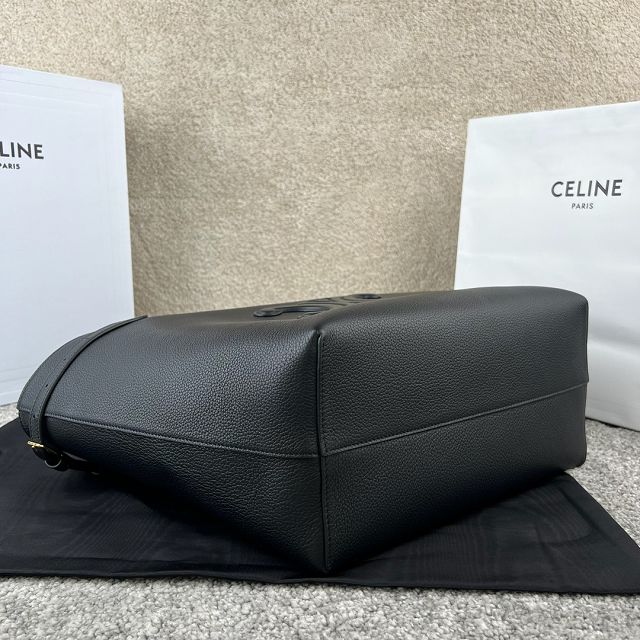 Celine original calfskin medium cabas anais 116853 black