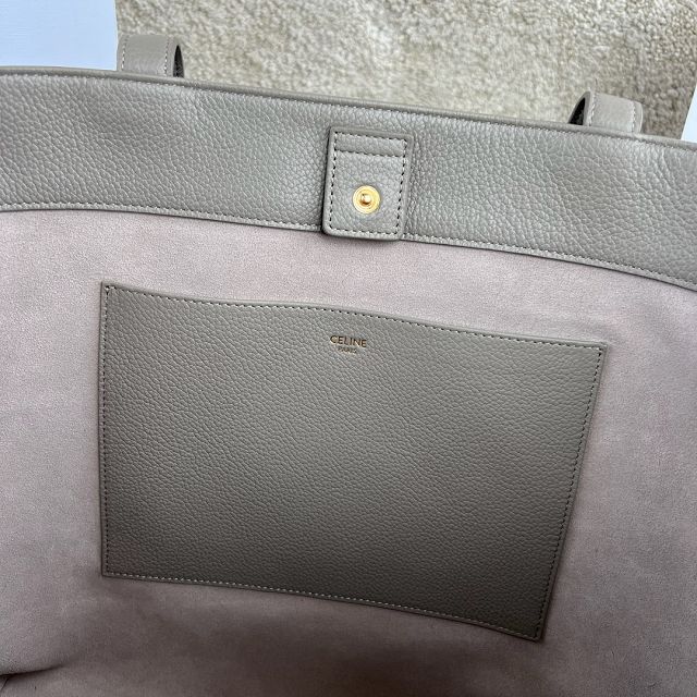 Celine original calfskin medium cabas anais 116853 grey