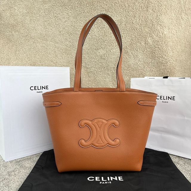 Celine original calfskin medium cabas anais 116853 tan