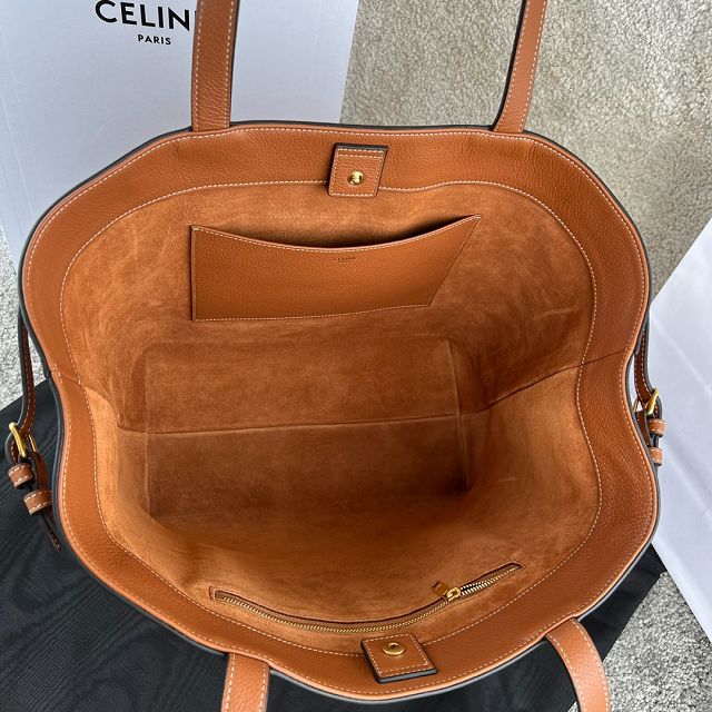 Celine original calfskin medium cabas anais 116853 tan