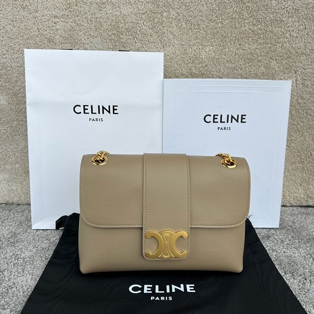 Celine original calfskin medium victoire bag 115853 sepia