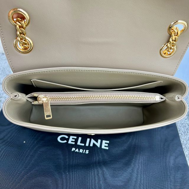 Celine original calfskin medium victoire bag 115853 sepia