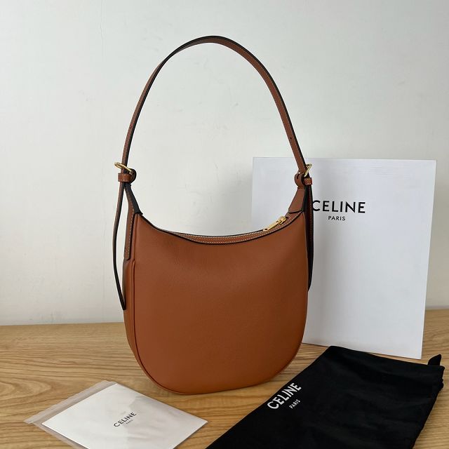 Celine original calfskin small heloise bag 117253 tan