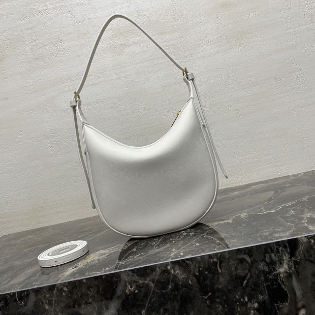 Celine original calfskin small heloise bag 117253 white