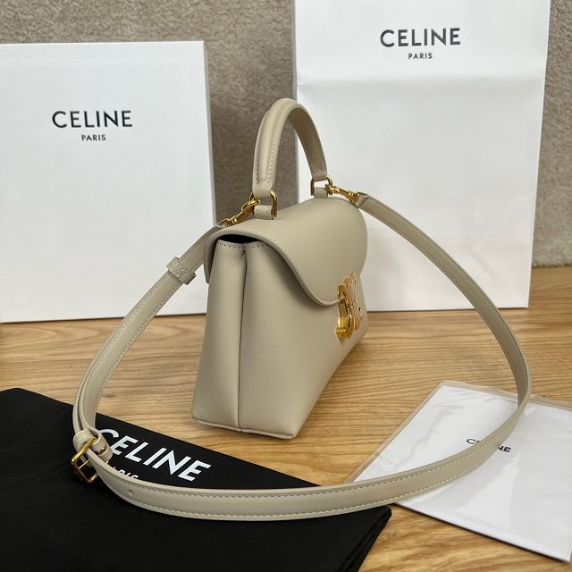 Celine original calfskin small nino bag 118113 cappuccino