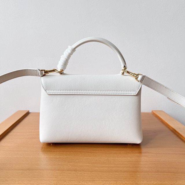 Celine original calfskin small nino bag 118113 white