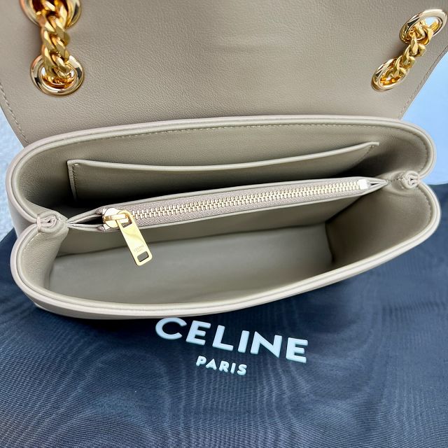 Celine original calfskin small victoire bag 116593 sepia