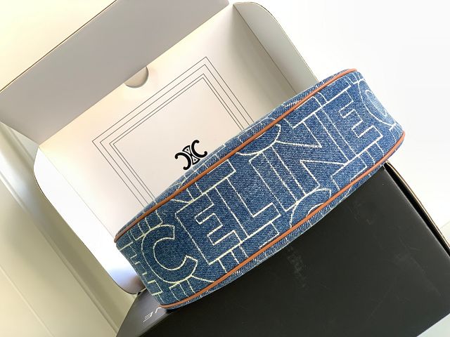 Celine original denim canvas ava bag 193952-2 blue