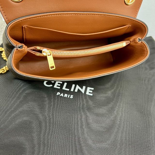 Celine original triomphe canvas small victoire bag 116593 tan