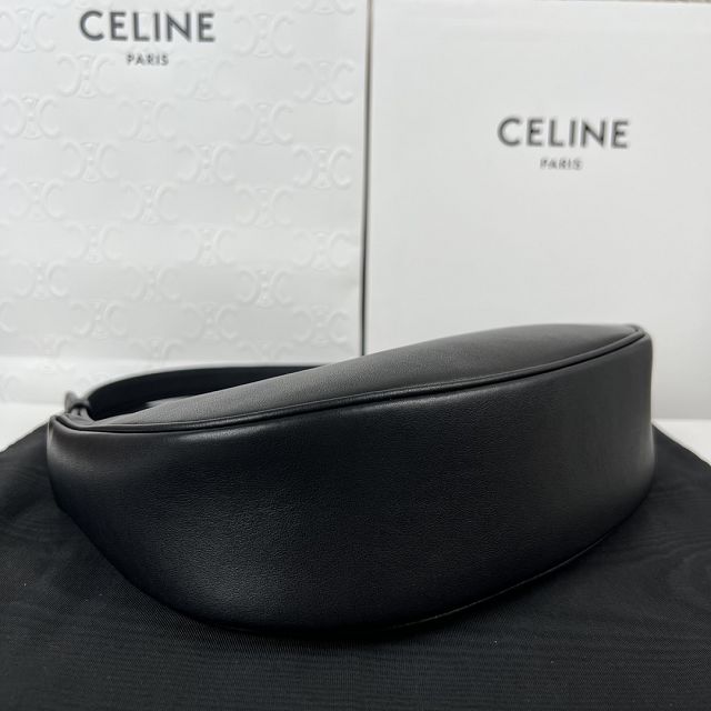 Celine original calfskin medium ava bag 114493 black