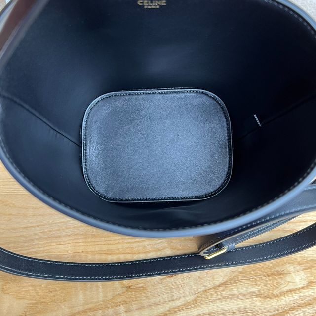 Celine original calfskin small louise bag 119173 black