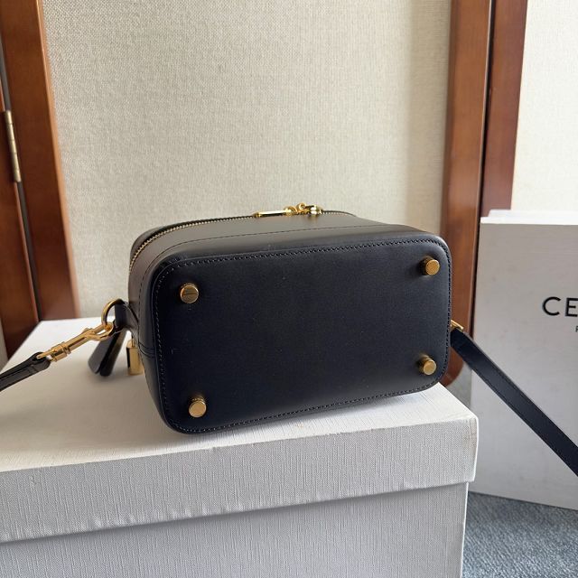 Celine original calfskin vanity case 119463 black