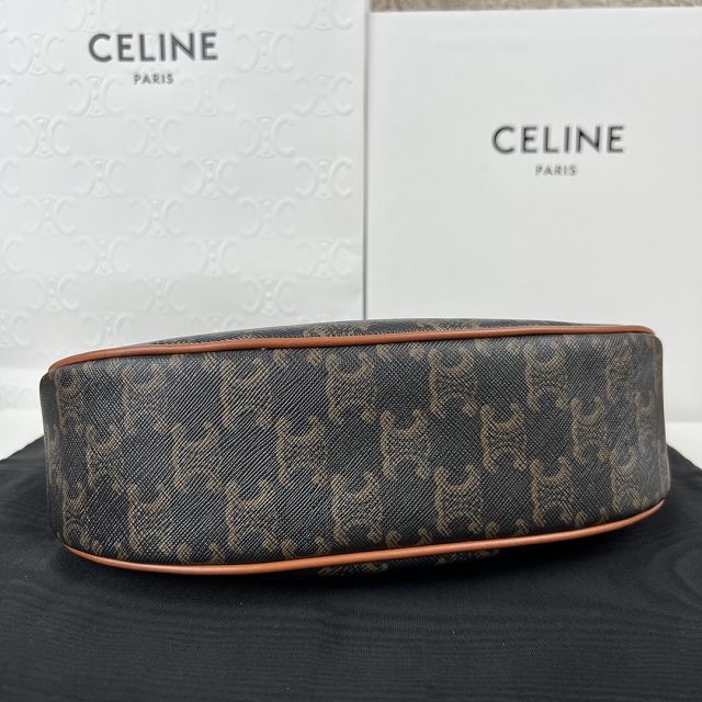 Celine original canvas medium ava bag 114493 tan