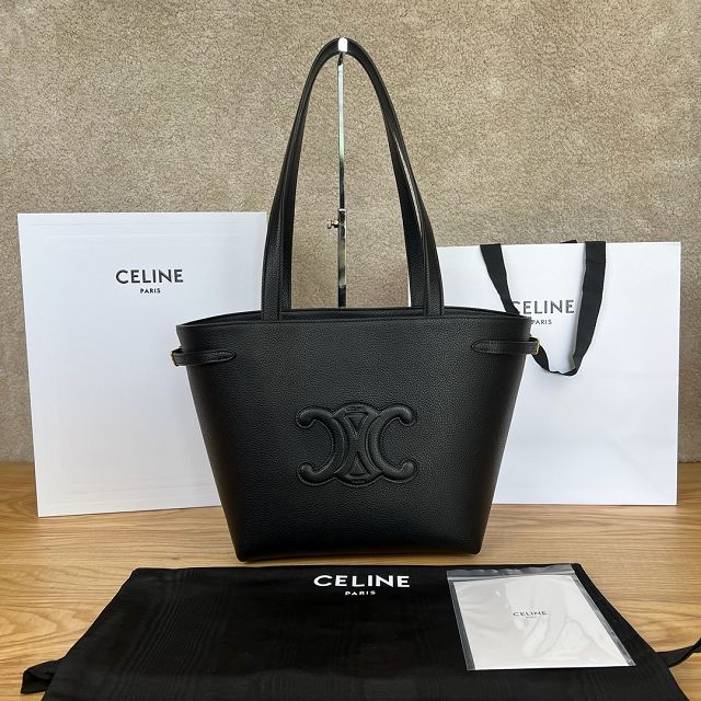 Celine original calfskin small cabas anais 118233 black