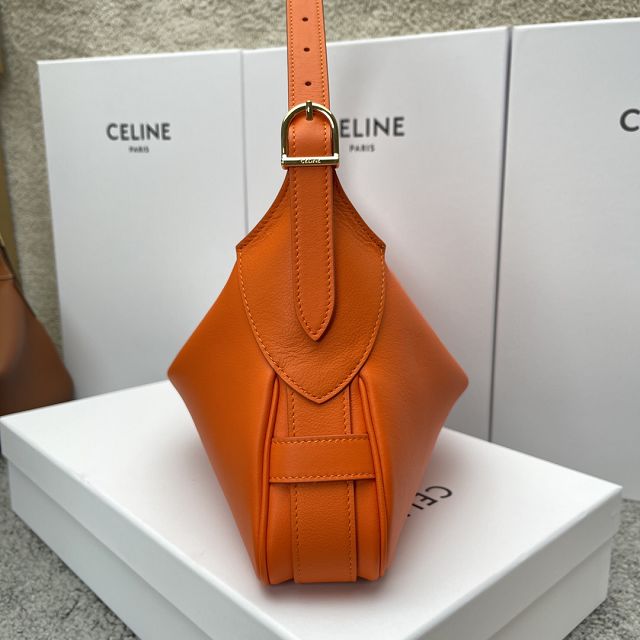 Celine original calfskin medium romy bag 197443 orange