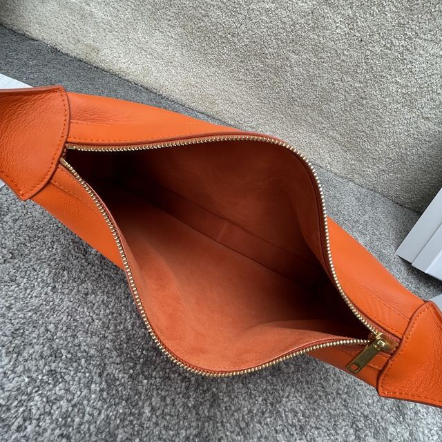 Celine original calfskin medium romy bag 197443 orange