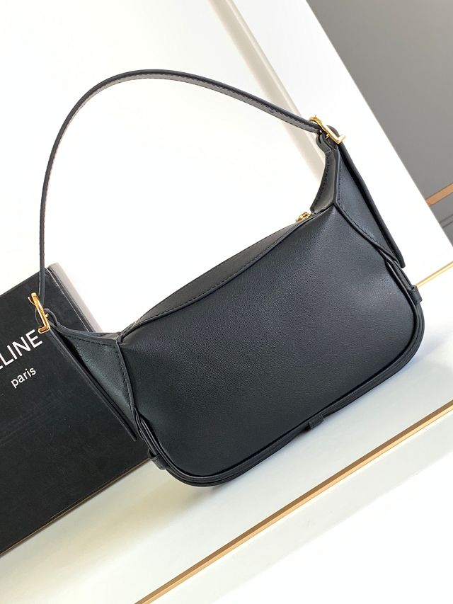 Celine original calfskin mini romy bag 10K123 black